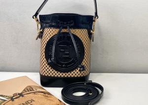 Wholesale Girls Cute 12cm Hollow Out Bag , Leather Shoulder Bucket Bag from china suppliers
