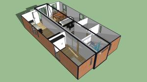 Wholesale Fast Moving Luxury Container House , Economic Affordable Modern Prefab Homes from china suppliers