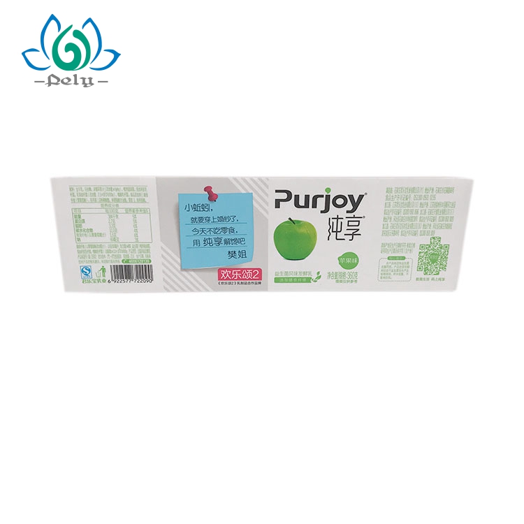 PVC Adhesive Fresh Food Label Printing For Milk Bottle Label Sticker