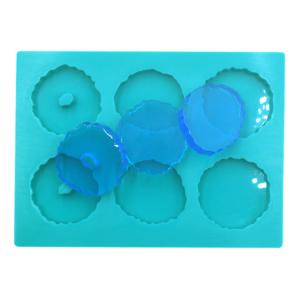 Wholesale MHC Customization Custom Size DIY Handmade 6 Cavities Epoxy Silicone Molds Jewelry from china suppliers