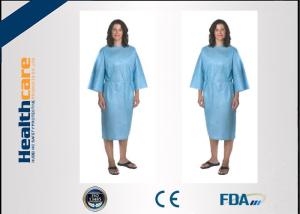 Wholesale PP 20Gsm Disposable Isolation Gowns 115x127cm , Disposable Hospital Theatre Gowns from china suppliers