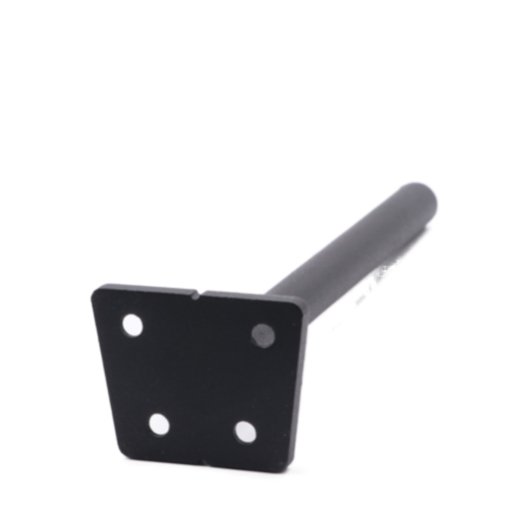 Black or White T-Shaped Steel Floating Shelf Brackets Ideal for Wall Mounted Furniture