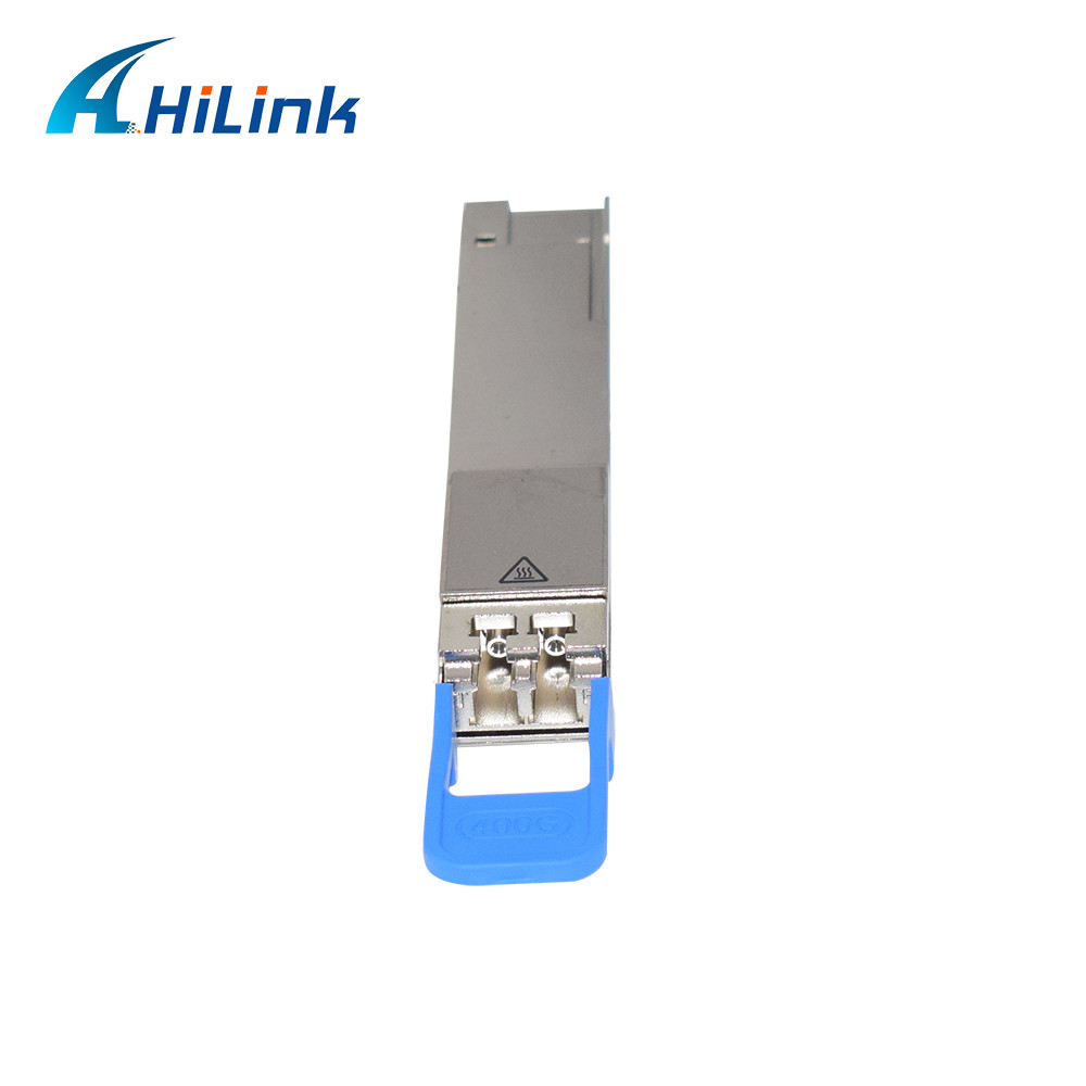 SMF Fiber Optic Transceiver Module QSFP DD 400G LR4 10KM with FEC DDM Duplex LC
