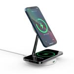 Night Light 2w Multifunctional Wireless Charger Zinc Alloy Fast Charging For