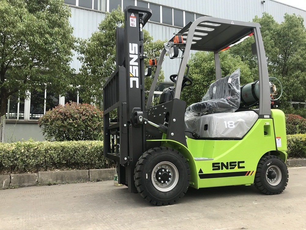 Snsc 1.8ton Gas LPG Gasoline Forklift Truck with Nissan K21 Engine