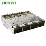 SFP+1X4 Cage With Optical Tube SFP Connector Fiber Cage DGKYD14SFP10711114W03505