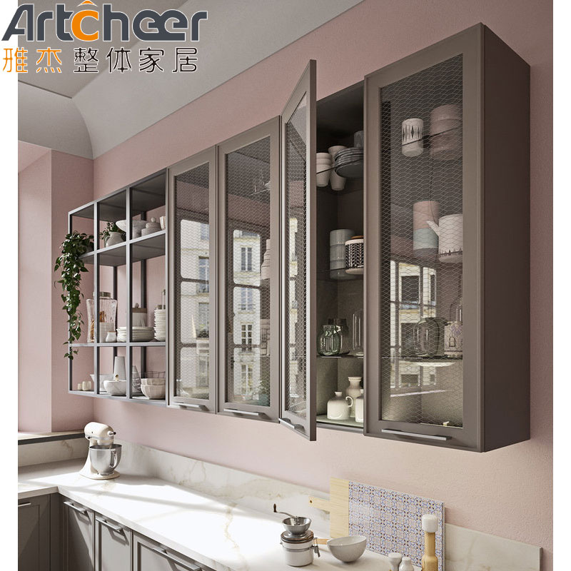 Italian Style Cabinets Solid Wood Kitchen Cabinet with E1 Material Grade and Original