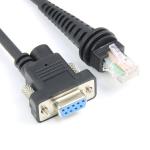 Flexible DB9 Straight RS232 Cable PVC Material For Honeywell 1900 1200 1300