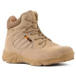 Camouflage Military Boots, Men'S Military Tactical Work Boots Side Zipper
