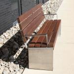 EN840 Certificate Cast Iron And Wood Garden Bench