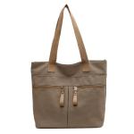 2023 custom wholesale high quality big heavy duty white canvas women bag blank
