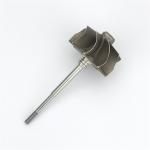 GT35R GTX3582R Turbo Spare Parts Wheel Shaft For 62.35mm X 68mm 9 Blades