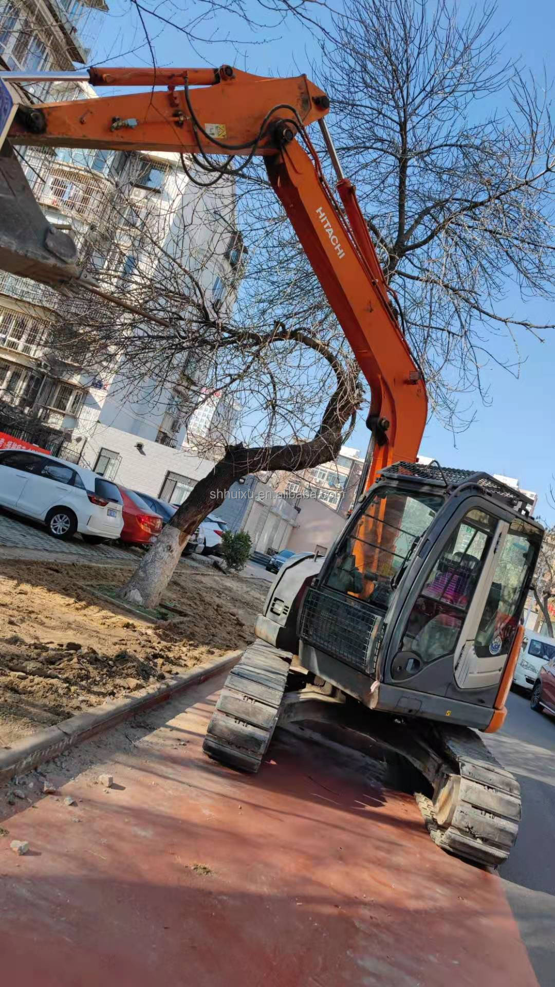 Hitachi hot sale Used mini digger Hitachi ZX75 cheap price Nice quality Second hand hydraulic crawler excavator