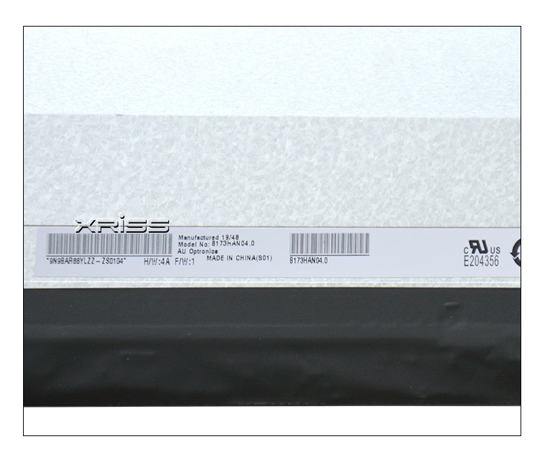 IPS 17.3 Inch Laptop Screen 144Hz B173HAN04.0 For MSI MS-17F2 ASUS FX706