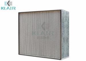 Wholesale KLAIR Deep Pleated Hepa Air Filter Glass Fiber With 600 Pa Final Resistance from china suppliers