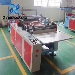 Wholesale 30-160pcs/Min Auto Button Zipper Bag Machine PE Bag Making Machine 9kw from china suppliers