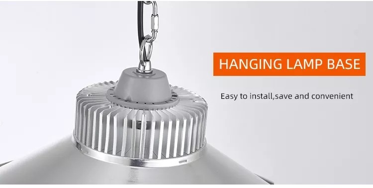 E27 Led High Bay Lights 4000k E40 30w 50w 70w Low Bay Industrial Hanging Lights