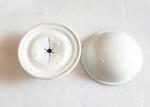Metal Self Locking Domed Caps , White Black Color Dome Cap Washer Cover Weld Pin