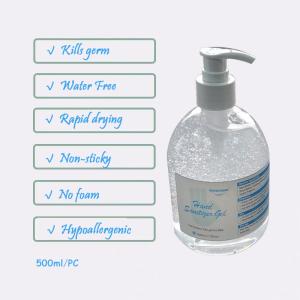 Wholesale Waterless 480ml 70 Percent Alcohol Antiviral Hand Gel from china suppliers