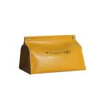 Gray Luxury Nordic House Table PU Leather Tissue Box Cute Mini Car Napkin Holder