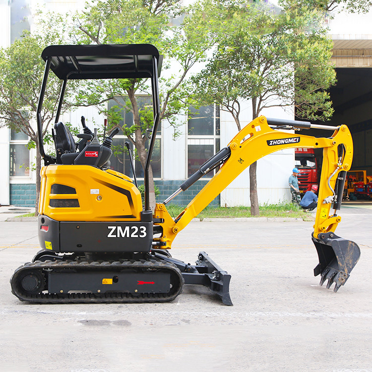 Boom Swing 2 Ton Customized Mini Excavators Changchai Engine Small Tracked Excavator