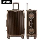 Best Business Travel Full Aluminium Frame Trolley Luggage Suitcase With Big
