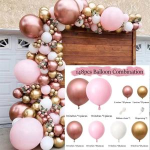 Wholesale Purple Pink Macaroon Latex Balloons Garland Arch Kit for Wedding Birthday Party Decor from china suppliers