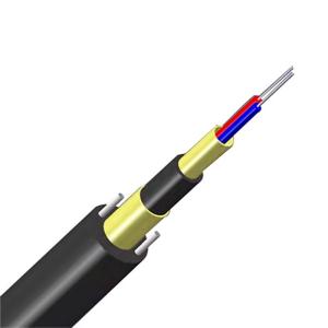 Wholesale ADSS 8.5mm Fiber Optic Armoured Cable Central Bundle Tube Structure from china suppliers