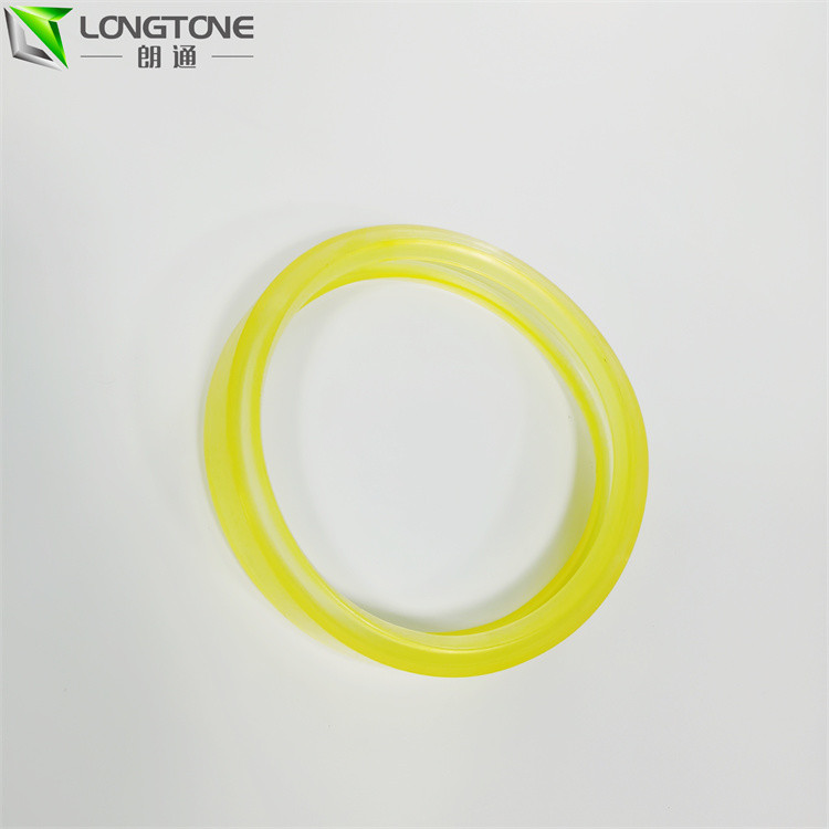 DN80 Putzmeister Concrete Pump Parts , Thicken Polyurethane Sealing Ring Rubber Gasket