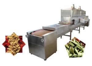 Wholesale 60KW Conveyor Belt Insect Microwave Drying Machine Easy Cleaning And Run Stable from china suppliers