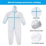 Waterproof Biological Disposable Chemical Full Body Medical Protective Suits
