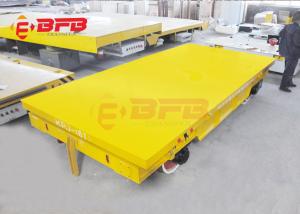 Wholesale SGS 16 Ton Cable Drum Motorised Rail Trolley For Steel Plant from china suppliers