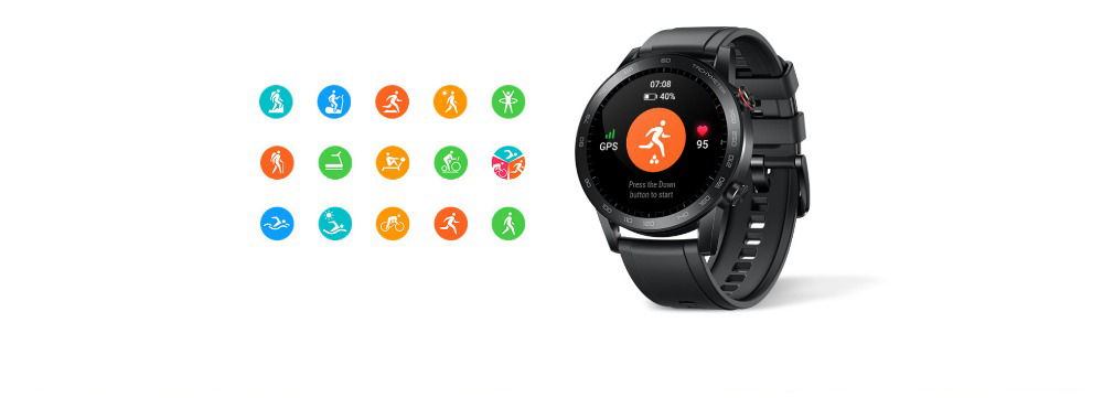 HONOR Magic Watch 2 42MM Smart Watch Blue-tooth5.1 Smartwatch Blood Oxygen 14 Days Waterproof HONOR Smart Watch