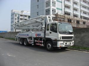 Wholesale 37m (6x4) ISUZU 360HP Concrete Pump Trucks SSAB Steel Concrete Pumper Truck from china suppliers