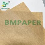 Brown Semi Extensible Sack Kraft Paper For Animal Feed Packaging 80gsm 85gsm