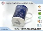 Large Horn Shape Novelty Heat Changing Coffee Mug Eco Friendly Ceramic