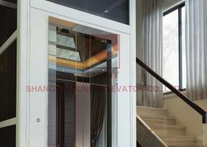 Wholesale Glass Residential Elevator Small Elevator Lift For Homes Load 250-400kg from china suppliers