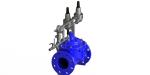 Ductile Iron Surge Anticipating Valve Nylon Reinforcement With EPDM Diaphragm