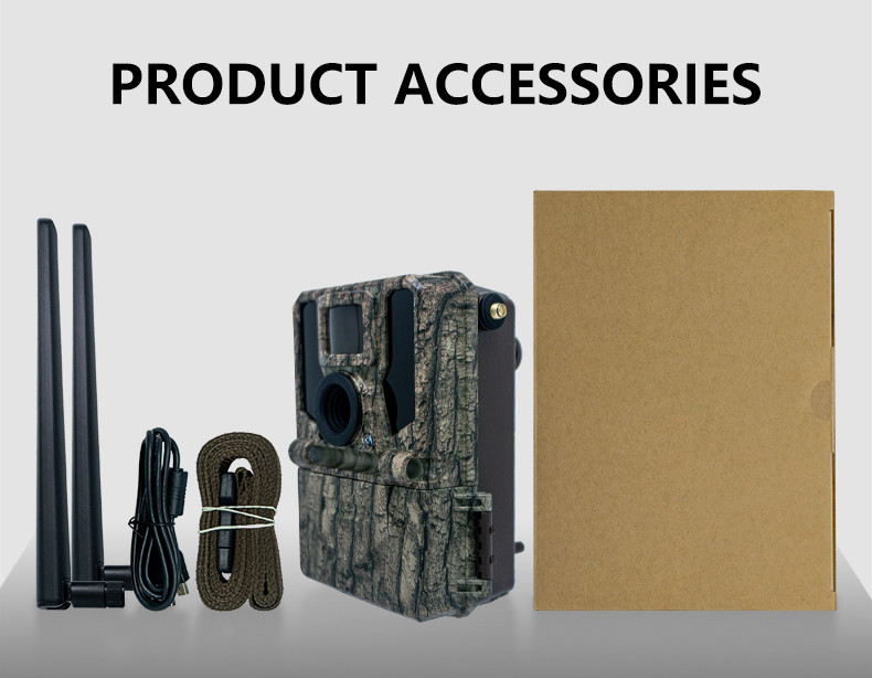 New High-End 2K/30fps Dual Antenna 4G LTE Photo and Video Long Range, Long Standby Remote Control Tracking Camera