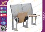 University / College Classroom Furniture Plywood Seating Steel Iron Leg