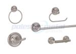 5-1/4" Width Polished Chrome Zamak brushed nickel bathroom hardware Paper Holder