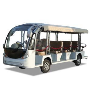 Wholesale Without Door Sightseeing Bus Electric 14 Seats Mini Bus Without Air Conditioner from china suppliers
