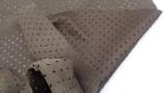 Sports Dot Woven Dyed Twill 140G Punched Clothing Fabric 150Cm 100% Polyester
