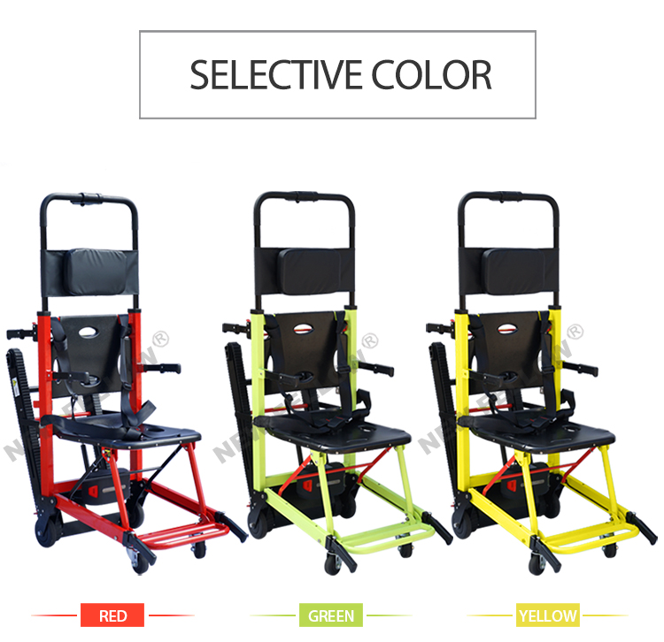 Electric Portable Stair Climbing Power Wheelchair Lift For 160kg Load - Bearing