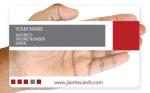 CMYK Full Color 0.76mm Transparent Clear Card