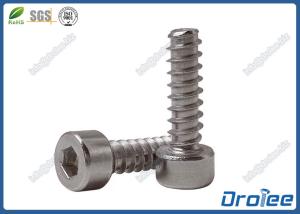 Wholesale 304 / A2 Stainless Steel Hex Socket Cap Head Tapping Screw for Plastic from china suppliers
