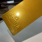 Gold Glittering Powder Coating Spray Paint Varnish For Automotive Parts