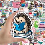 Waterproof Adhesive Sticker Label For Animal Pack Decorative Cartoon Printing