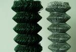 50*50MM PVC Coated Galvanized Chain Link Fence Residential chain link fence