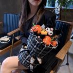 Halloween Gift Doll Bouquet Kuromi Finished Plush Doll Pumpkin Head Cartoon